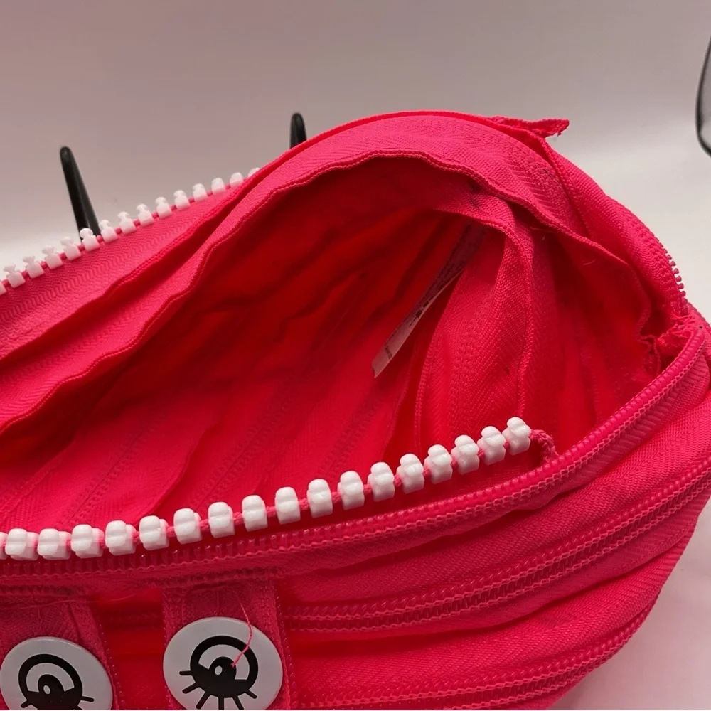 Pink Monster Pencil Bag